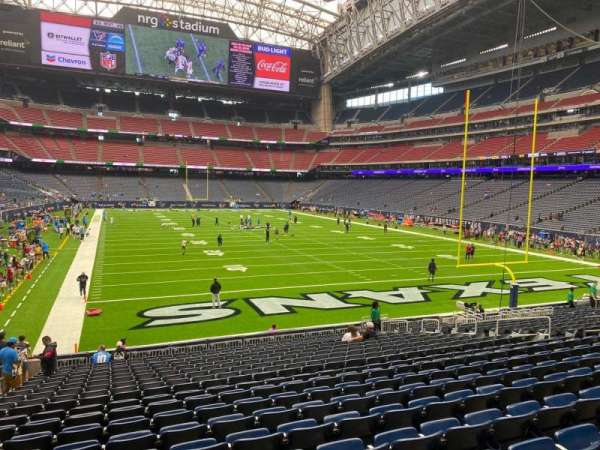 NRG Stadium, section: 118, row: v, seat: 20