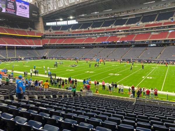 NRG Stadium, section: 123, row: u, seat: 10