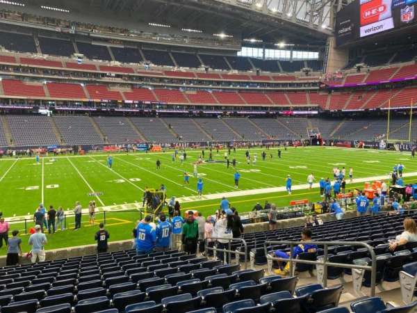 NRG Stadium, section: 129, row: r, seat: 6