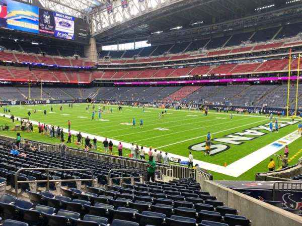 NRG Stadium, section: 101, row: s, seat: 7