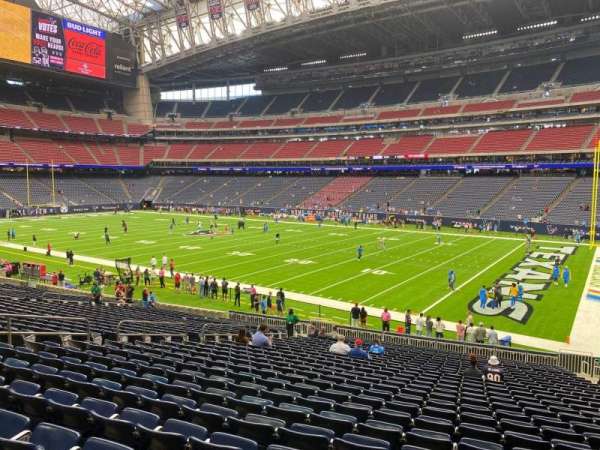 NRG Stadium, section: 102, row: bb, seat: 8
