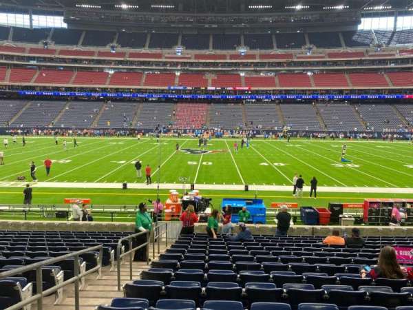 NRG Stadium, section: 106, row: q, seat: 20