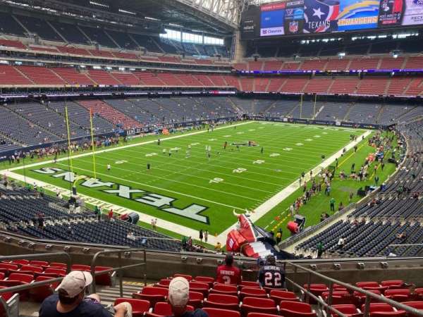 NRG Stadium, section: 319, row: h, seat: 3