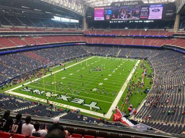NRG Stadium, section: 518, row: g, seat: 8