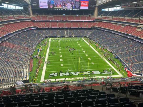 NRG Stadium, section: 623, row: j, seat: 6