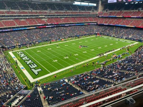 NRG Stadium, section: 539, row: h, seat: 17