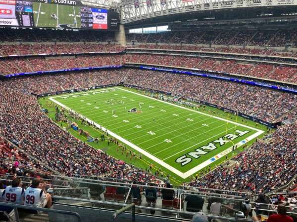 NRG Stadium, section: 601, row: h, seat: 13