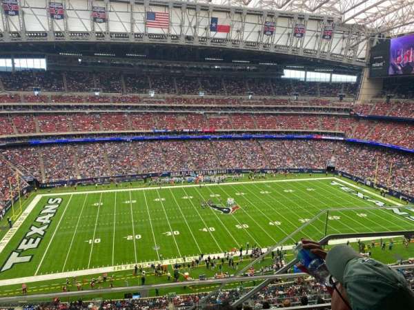 NRG Stadium, section: 611, row: b, seat: 4