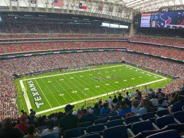 NRG Stadium, section: 613, row: r, seat: 13
