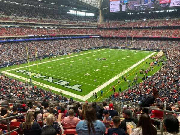 NRG Stadium, section: 318, row: m, seat: 3
