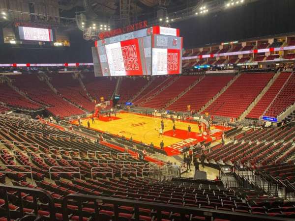 Toyota Center, section: 103, row: wc, seat: 7