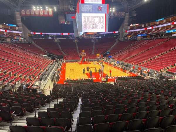 Toyota Center, section: 101, row: 18, seat: 13