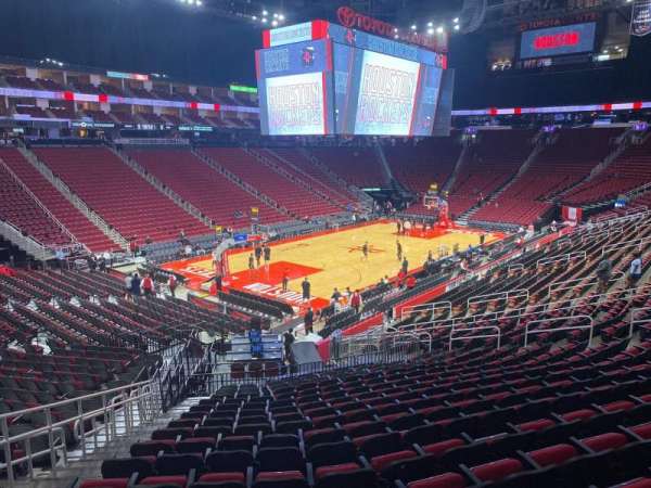 Toyota Center, section: 124, row: 24, seat: 24