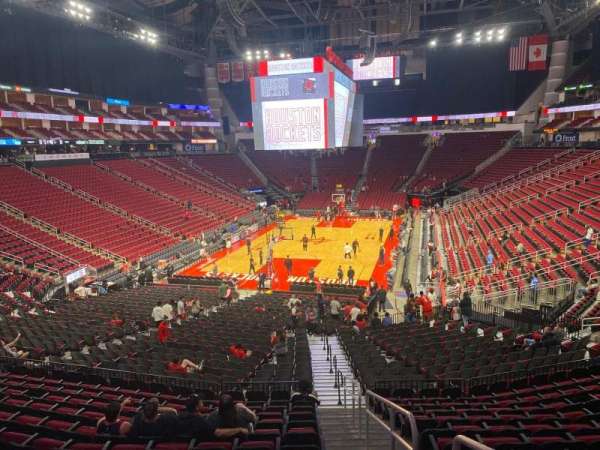 Toyota Center, section: 113, row: 26, seat: 1
