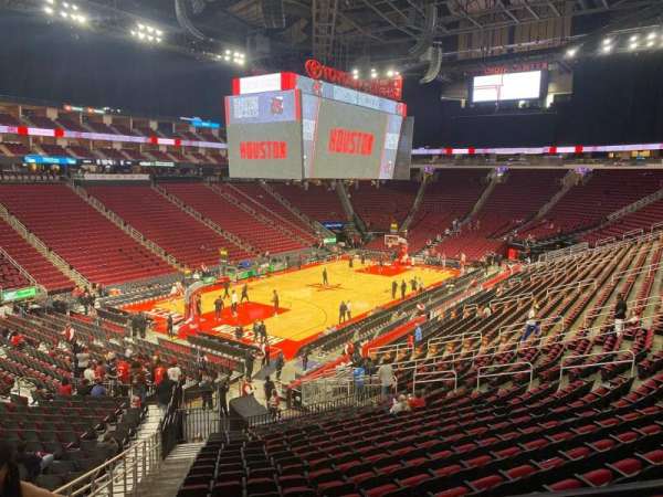 Toyota Center, section: 111, row: ada, seat: 19