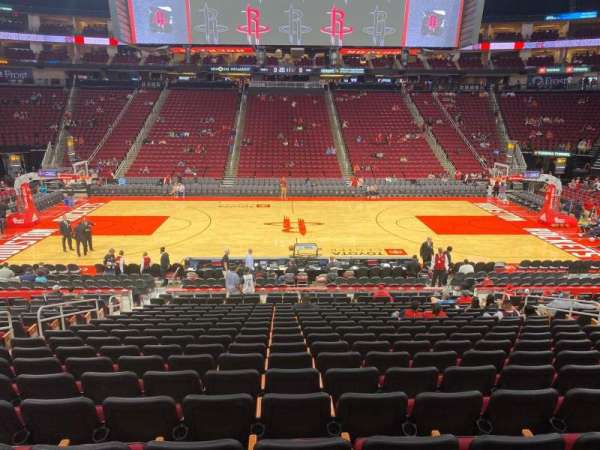 Toyota Center, section: 120, row: 18, seat: 11