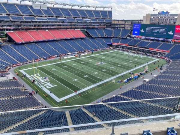 Gillette Stadium, section: 338, row: 3, seat: 16