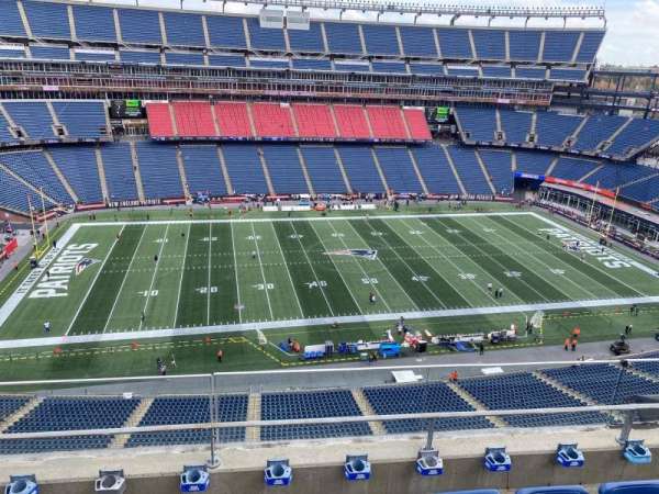 Gillette Stadium, section: 333, row: 4, seat: 19