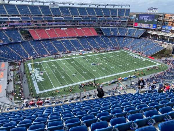 Gillette Stadium, section: 314, row: 18, seat: 14