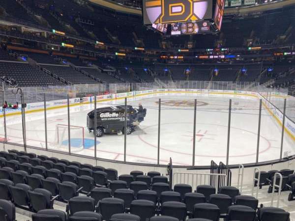 TD Garden, section: 17, row: 10, seat: 6