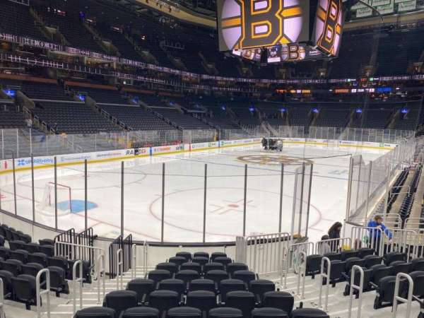 TD Garden, section: 16, row: 12, seat: 5