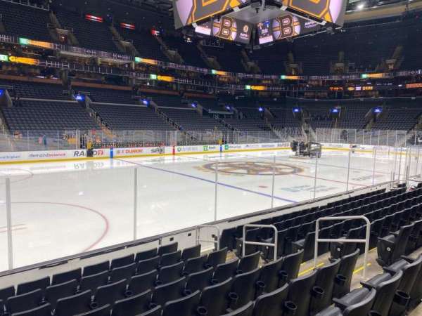 TD Garden, section: 14, row: 9, seat: 9