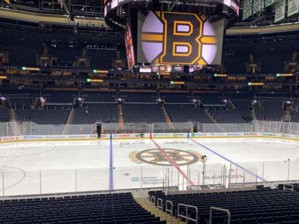TD Garden, section: 143, row: d, seat: 1