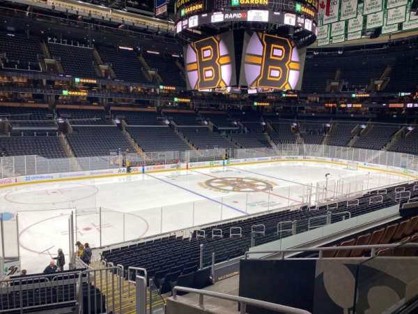 TD Garden, section: 15, row: 23, seat: 3