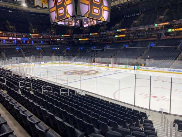 TD Garden, section: 10, row: 13, seat: 2
