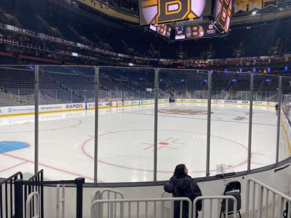 TD Garden, section: 5, row: 6, seat: 4
