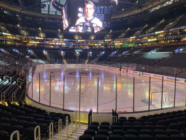 TD Garden, section: 18, row: 12, seat: 22