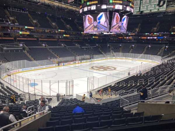 TD Garden, section: 15, row: 24, seat: 28