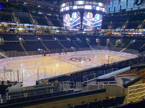 TD Garden, section: 15, row: 26, seat: 10