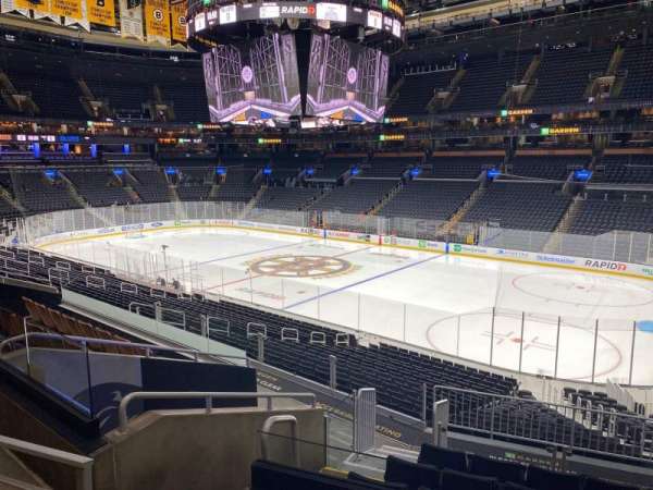 TD Garden, section: 10, row: 24, seat: 10