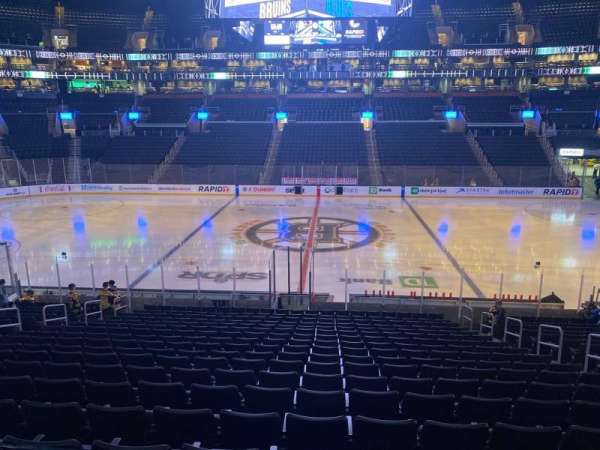 TD Garden, section: 111, row: b, seat: 4