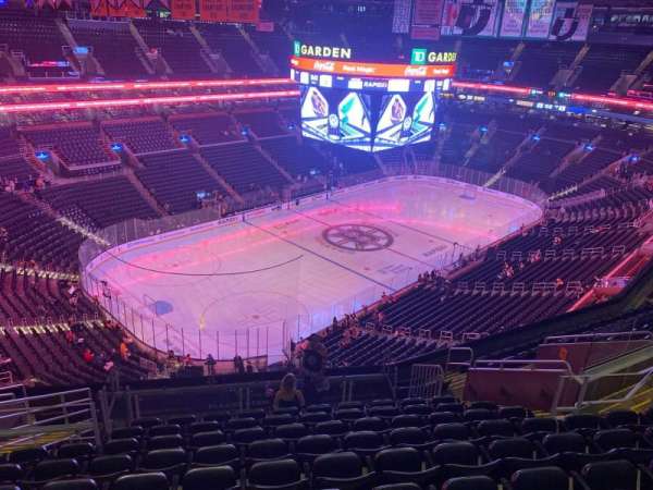 TD Garden, section: 320, row: 13, seat: 13