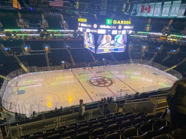 TD Garden, section: 318, row: 12, seat: 12