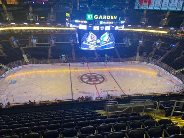 TD Garden, section: 317, row: 14, seat: 7