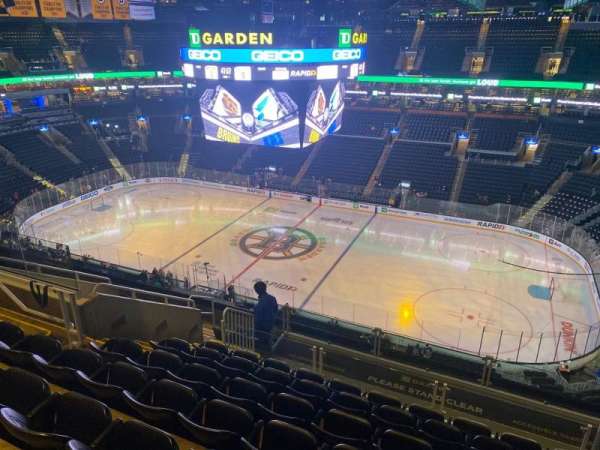 TD Garden, section: 314, row: 11, seat: 10