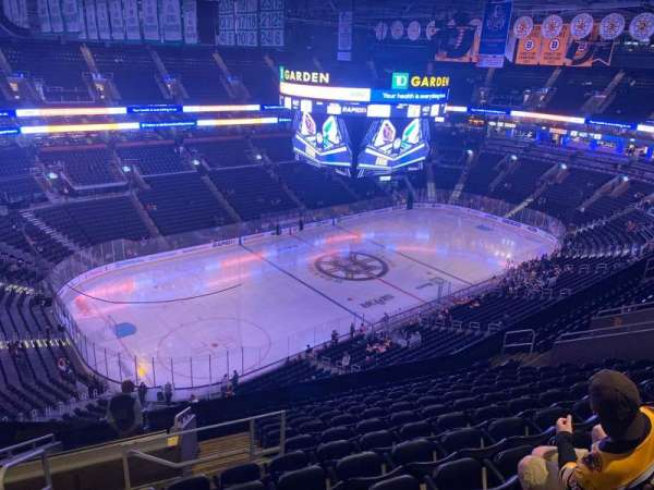 TD Garden, section: 304, row: 13, seat: 18