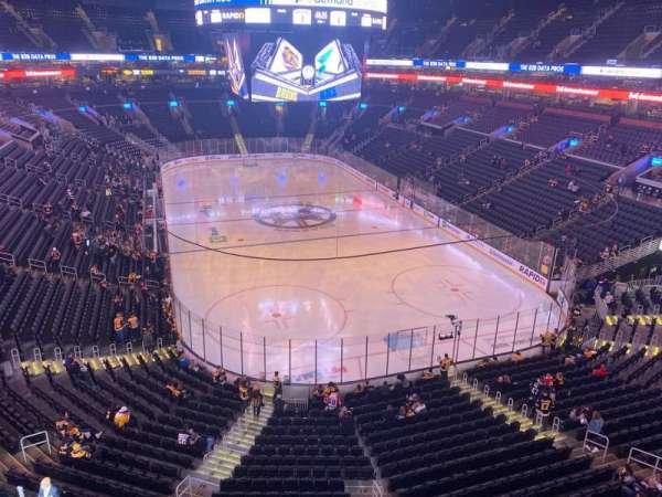 TD Garden, section: 325, row: 1, seat: 5