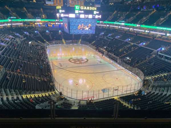 TD Garden, section: 310, row: 6, seat: 5