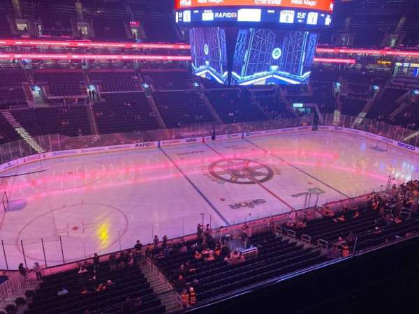 TD Garden, section: 303, row: 2, seat: 9