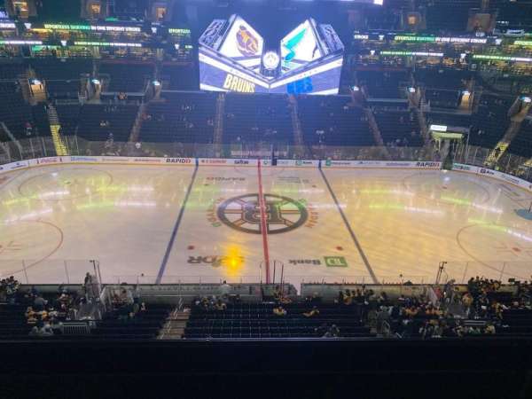 TD Garden, section: 301, row: 3, seat: 11