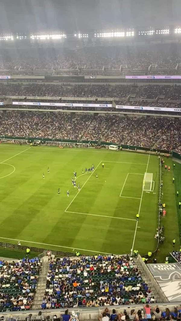Lincoln Financial Field, section: 229, row: 1, seat: 9