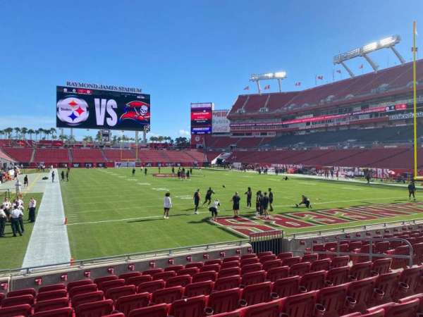 Raymond James Stadium, section: 146, row: k, seat: 14
