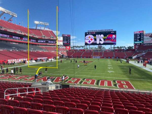 Raymond James Stadium, section: 149, row: s, seat: 9