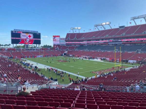 Raymond James Stadium, section: 244, row: p, seat: 14