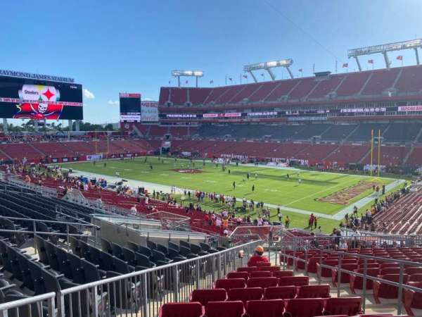 Raymond James Stadium, section: 242, row: r, seat: 13