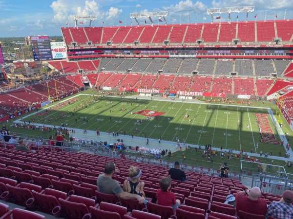 Raymond James Stadium, section: 313, row: p, seat: 18